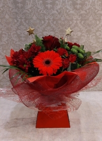 Red star bouquet