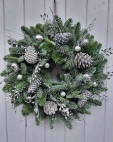 Silver Sparkle Wreath